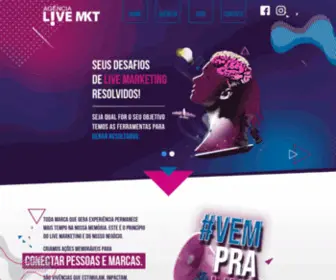 Agencialivemkt.com.br(Agência LIVE MKT) Screenshot