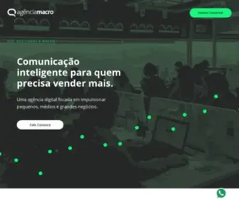 Agenciamacro.com.br(Agência Macro) Screenshot
