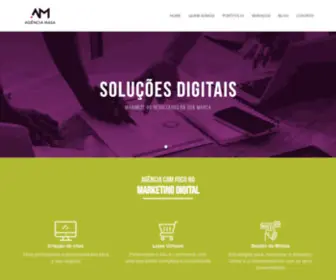 Agenciamasa.com.br(Agência Masa Marketing e Comunicação) Screenshot