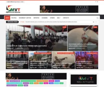 Agenciamvt.com(Agencia de Noticias MVT) Screenshot