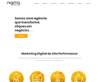 Agencianigma.com.br(Agência Nigma) Screenshot