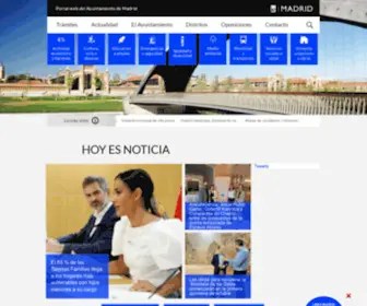 Agenciaparaelempleodemadrid.es(Ayuntamiento de Madrid) Screenshot
