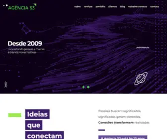 Agencias3.com.br(Agência S3) Screenshot