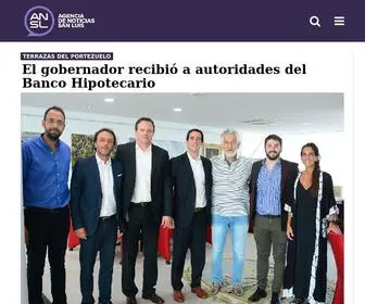 Agenciasanluis.com(Agencia de Noticias San Luis (ANSL)) Screenshot