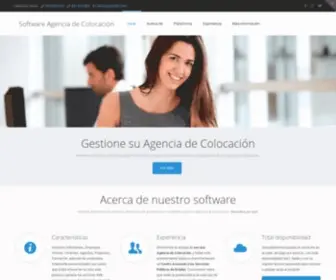 Agenciascolocacion.com(Software Agencia Colocación) Screenshot