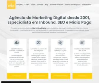 Agenciatribo.com.br(Agencia Tribo) Screenshot