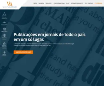 Agenciawm.com.br(W&M Publicidade) Screenshot