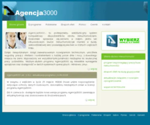 AgencJa3000.com(AgencJa 3000) Screenshot