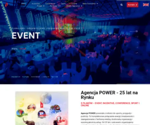 AgencJapower.pl(Agencja Power Event Incentive Conference Sport Online) Screenshot