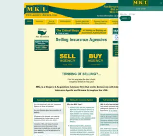Agency-Broker.com(Do you want to sell an insurance agency) Screenshot