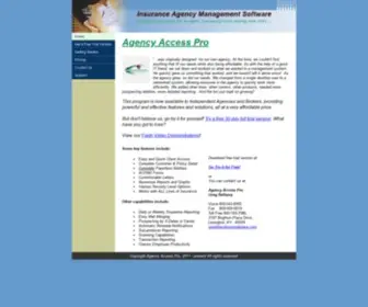 Agencyaccesspro.com(Agency Access Pro) Screenshot