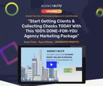 Agencyblitz.co(Human-like all-in-one AI marketing assistant) Screenshot