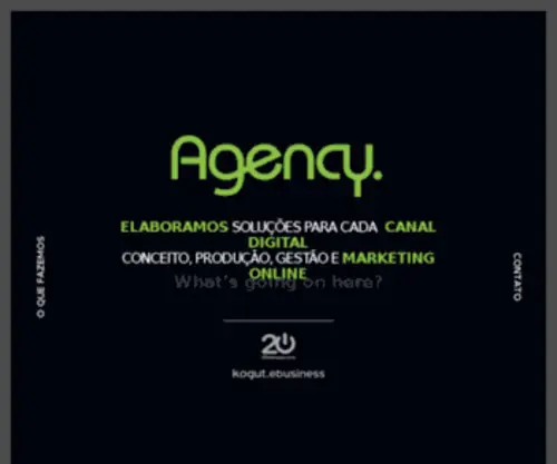 Agency.com.br(Agency Kogut) Screenshot