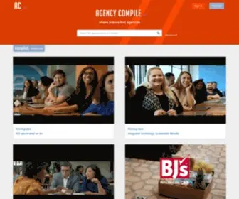 Agencycompile.com(Agency Compile) Screenshot