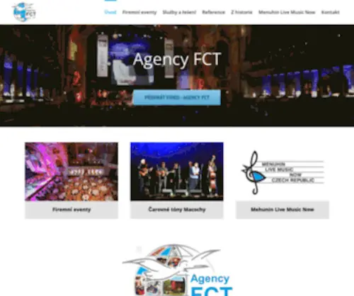 Agencyfct.com(Úvod) Screenshot