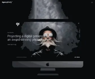 Agencyforty.com(Digital Website Design & Advertising Agency in Yorkshire) Screenshot