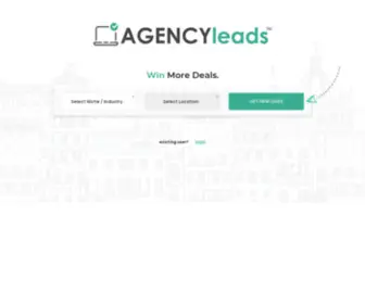 Agencyleads.io(Agency Leads) Screenshot