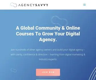 Agencysavvy.com(Home) Screenshot