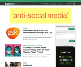 Agencyspy.com(Inside Your Agency) Screenshot