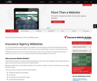 Agencythrive.com(Insurance Websites) Screenshot