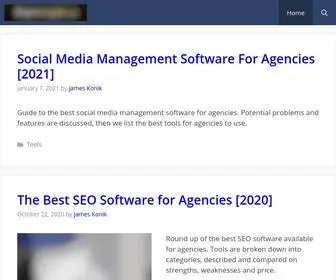 Agencyzen.co(Software Tools for Agencies and Consulting Firms) Screenshot