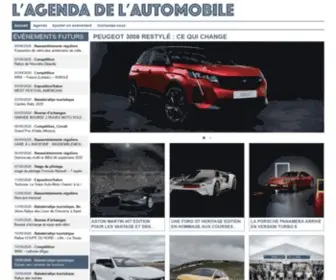 Agenda-Automobile.com(Actualité automobile et agenda des sorties) Screenshot