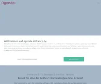 Agenda-Software.de(Betriebswirtschaftliche Software) Screenshot