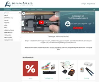 Agendaage.hu(Agenda-Age Kft. | A hálózatspecialista) Screenshot