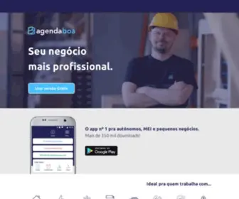 Agendaboa.com(App de gestão pra autônomos) Screenshot