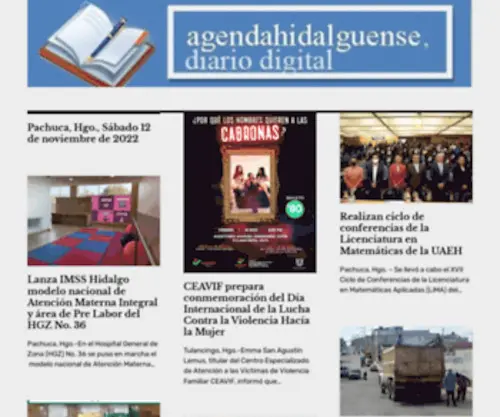 Agendahidalguense.com(Información) Screenshot
