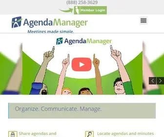 Agendamanager.com(Meetings made simple) Screenshot