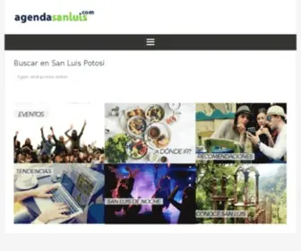 Agendasanluis.com(Agenda San Luis) Screenshot