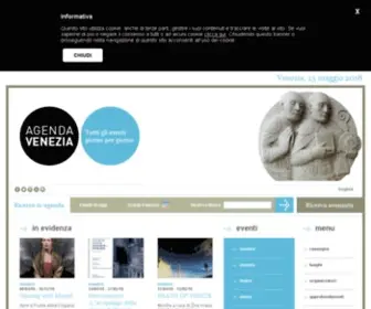 Agendavenezia.org(Agenda Venezia) Screenshot