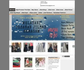 Agenjilbabsurabaya.com(Grosir Jilbab Murah Langsung Pabrik) Screenshot