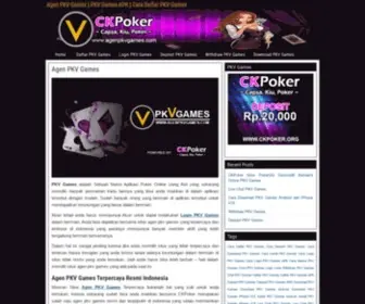 Agenpkvgames.com(Agen PKV Games) Screenshot