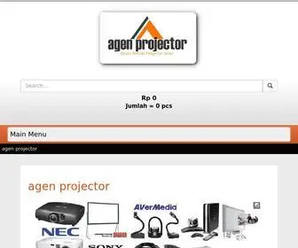 Agenprojectorindonesia.com(IDwebhost) Screenshot