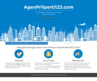 Agenproperti123.com(Agen) Screenshot