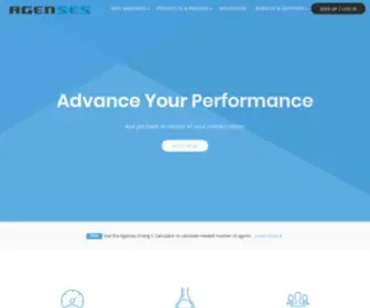 Agenses.com(Advance your performance) Screenshot