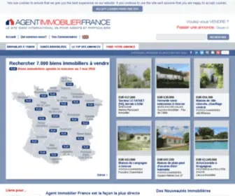 Agent-Immobilier-France.com(Agent Immobilier France) Screenshot