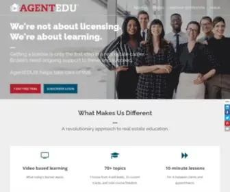 Agentedu.com(AgentEDU®) Screenshot