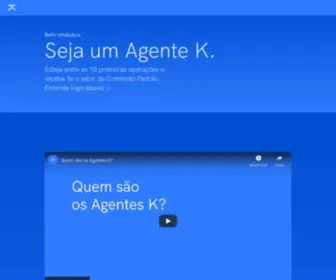 Agentek.com.br(Seja um Agente K) Screenshot