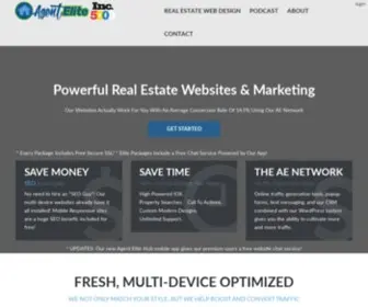 Agentelite.com(Our website design goal) Screenshot