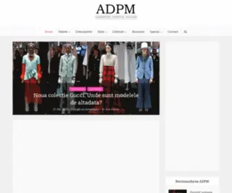 Agentiadepresamondena.com(ADPM) Screenshot
