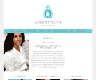 Agentletouchmd.com(Rockville, Maryland) Screenshot