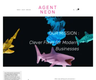 Agentneon.com(Agentneon) Screenshot