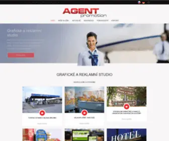 Agentpromotion.eu(Grafické a reklamní studio) Screenshot