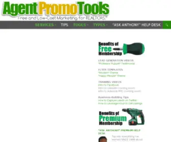 Agentpromotools.com(Agent Promo Tools) Screenshot