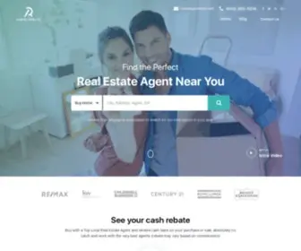 Agentrebate.com(Agent Rebate Work With Top Local Agents) Screenshot