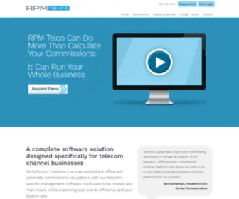 Agentrpm.com(RPM Telco) Screenshot