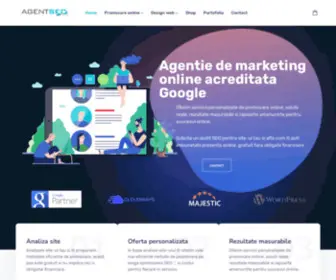 Agentseo.ro(Agentie marketing online) Screenshot